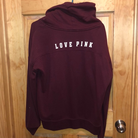 PINK cowl sweatshirt - Picture 2 of 2